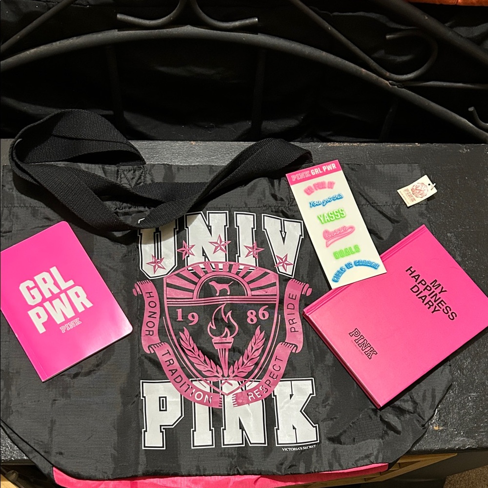 PINK University Tote NWT bundle